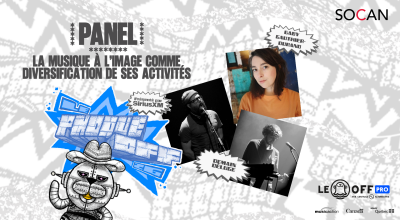 Conférence - De la chanson à l’écran : la musique à l’image comme outil de diversification