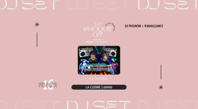 DJ SET | DJ PEIGNOIR + R3NAI$$ANCE
