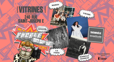 Soirée AMPLITUDE | Isabelle Charlot + Maman + VALOIS + La Fuite