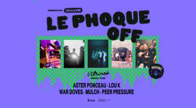 Soirée Gueuleuses | Aster Ponceau + Lou K + War Doves + MULCH + Peer Pressure